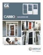 Gerkin Cabrio Storm Doors Brochure